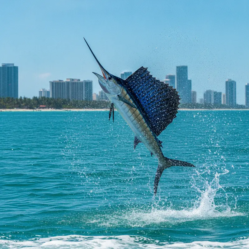 Deep-dropping for deep water fish offshore of Miami, FL - Nomad Fishing Charters