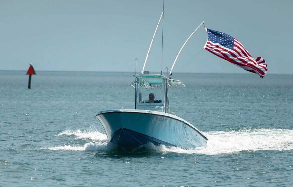 Biscayne Bay and the Miami coastline we fish