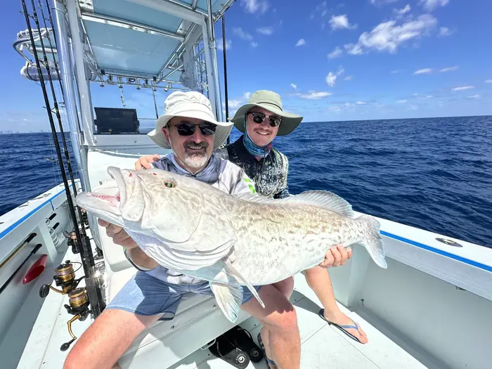 Bottom Fishing - Miami fishing charter photos aboard the Nomad