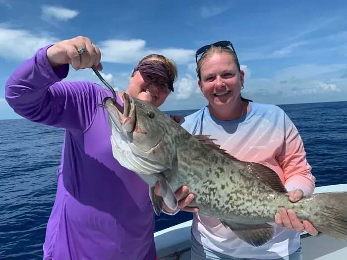 Bottom Fishing - Miami fishing charter photo 8 aboard the Nomad