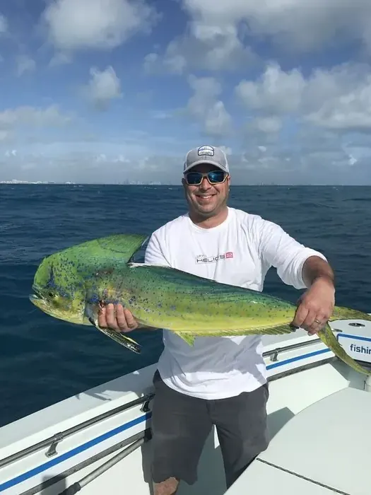 Mahi Mahi (Dolphin) - Miami fishing charter photo 3 aboard the Nomad