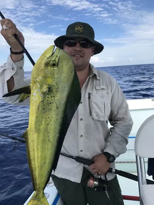 Mahi Mahi (Dolphin) - Miami fishing charter photo 4 aboard the Nomad
