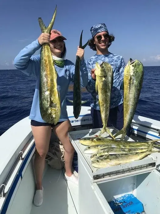 Mahi Mahi (Dolphin) - Miami fishing charter photo 5 aboard the Nomad