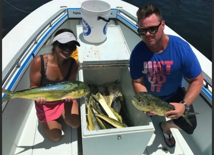 Mahi Mahi (Dolphin) - Miami fishing charter photo 11 aboard the Nomad