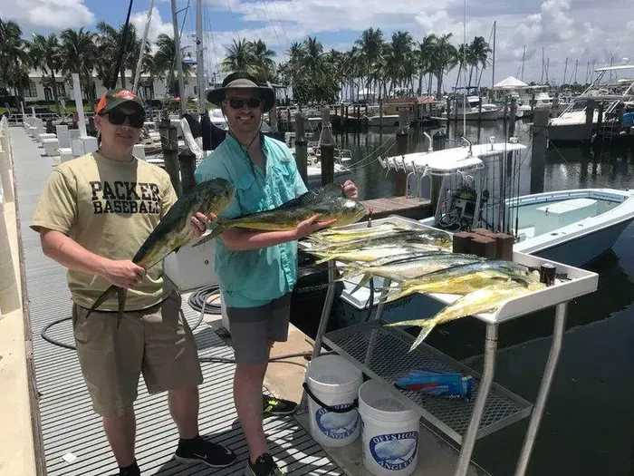 Mahi Mahi (Dolphin) - Miami fishing charter photo 12 aboard the Nomad