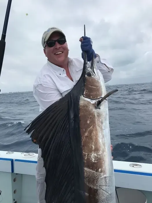 Sailfishing - Miami fishing charter photo 3 aboard the Nomad