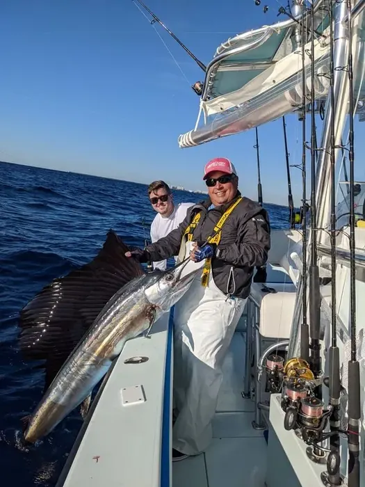 Sailfishing - Miami fishing charter photo 6 aboard the Nomad