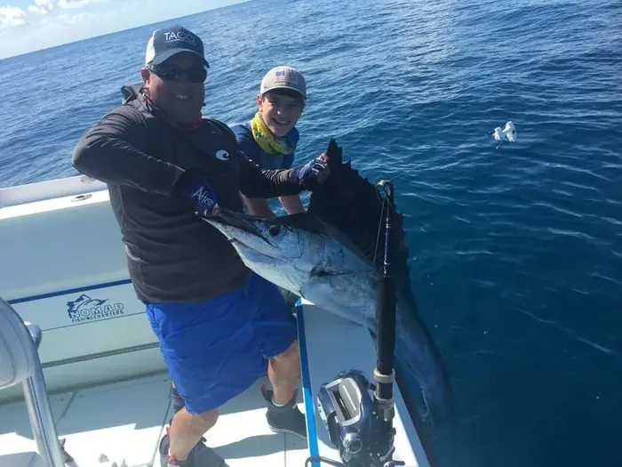 Sailfishing - Miami fishing charter photo 10 aboard the Nomad