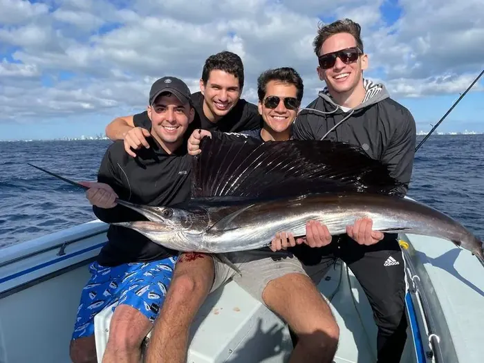 Sailfishing - Miami fishing charter photo 12 aboard the Nomad