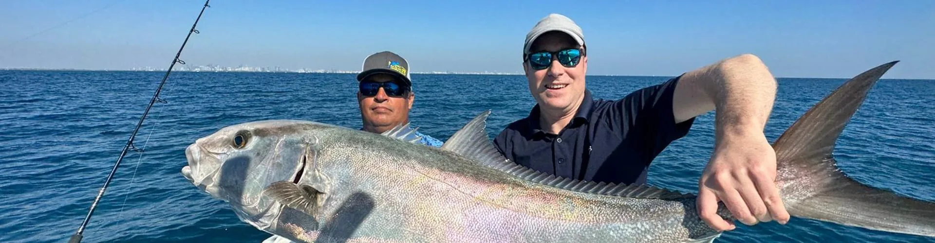 Nomad Fishing Charters captains on the water in Miami