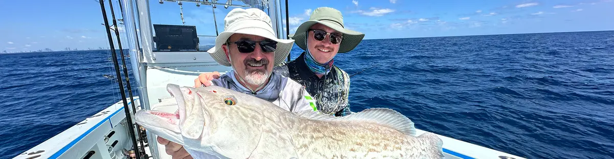 Grouper fishing in Miami