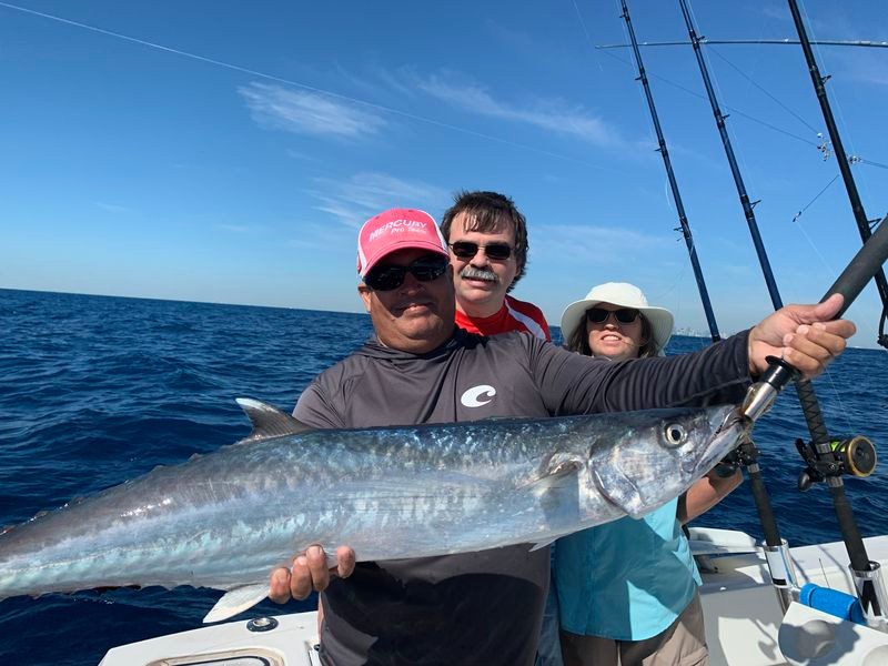 Deep sea fishing in Miami is good year round with a variety of fish species and favorable conditions.